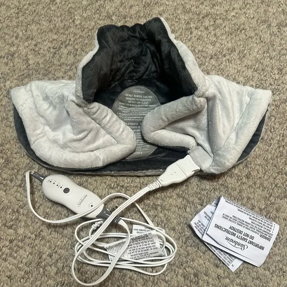 Sunbeam Neck Renue Heat Wrap - White - Picture 3 of 4